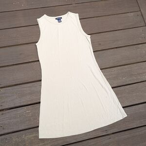 Y2K The Limited Stretchy Beige Tank Dress